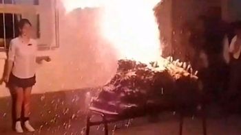 Sobrevivió a la trágica explosión en la feria de Pergamino y rompió el silencio: No inventen