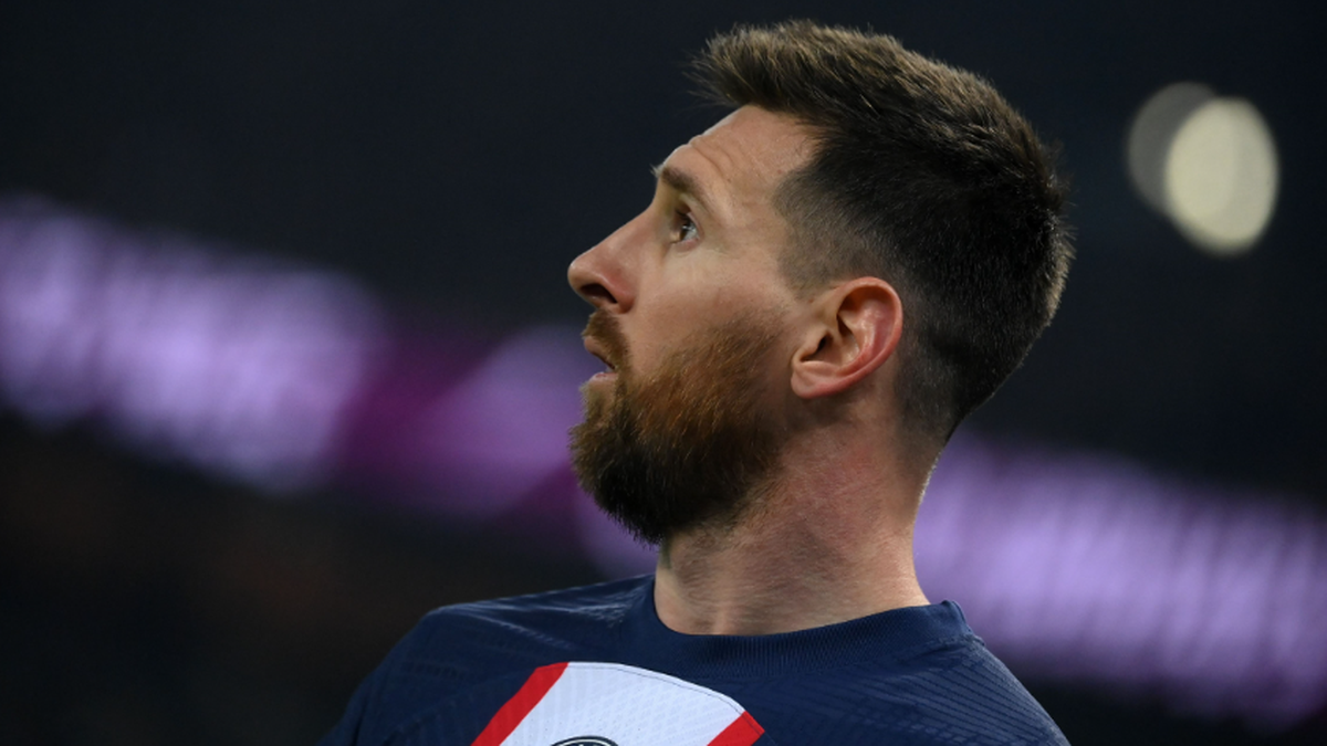 Lionel Messi fue nuevamente silbado en la derrota del PSG. (Foto: AFP)&nbsp;