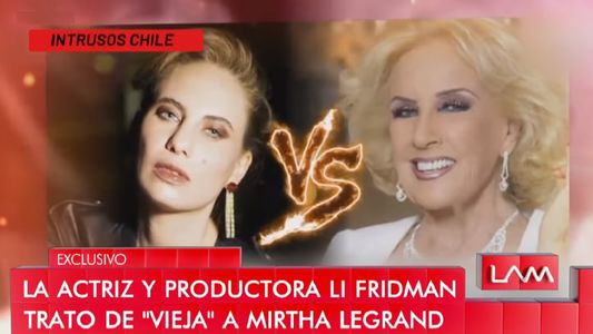 Duras declaraciones hacia Mirtha Legrand en Chile por culpa de Juana Viale