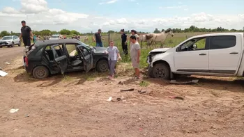 En el accidente murieron una mujer embarazada, su culñada y un niño. (Foto: Gentileza El Litoral).