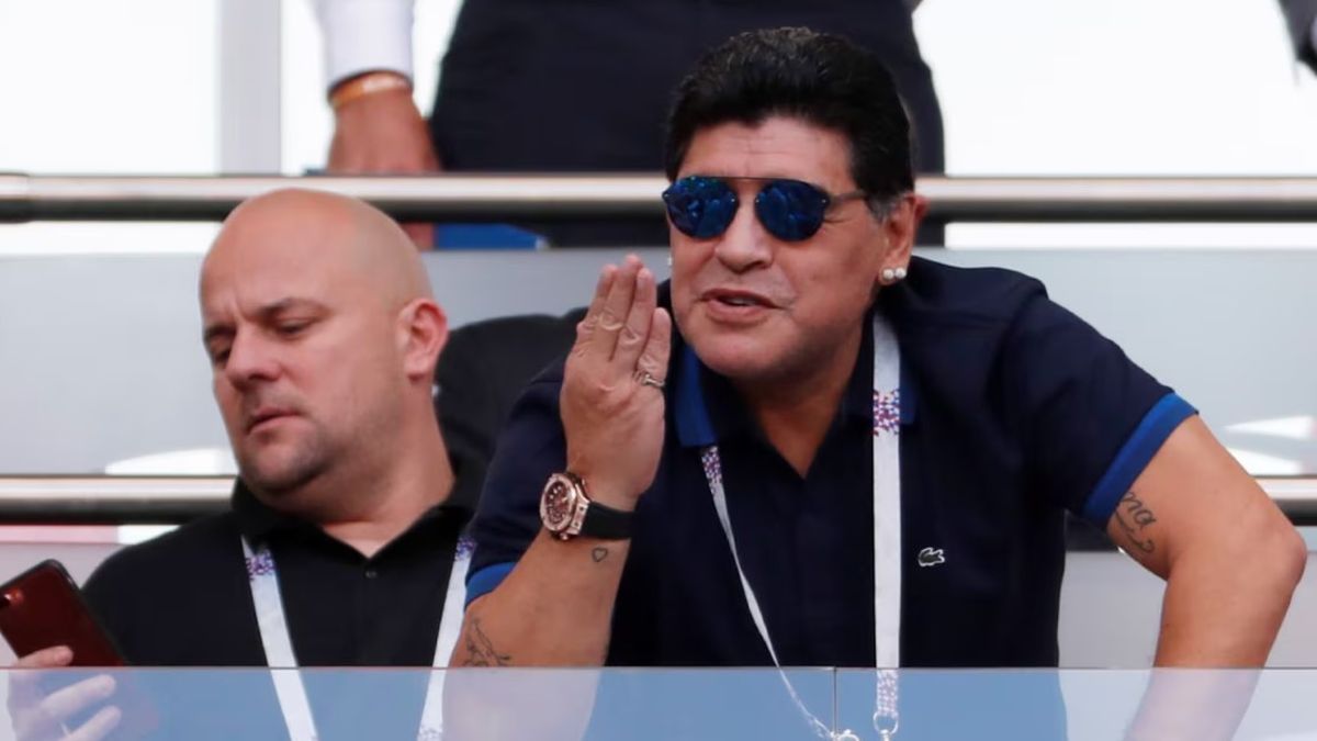 Maximiliano Pomargo fue el secretario privado de Maradona durante sus últimos seis años. (Foto: archivo)