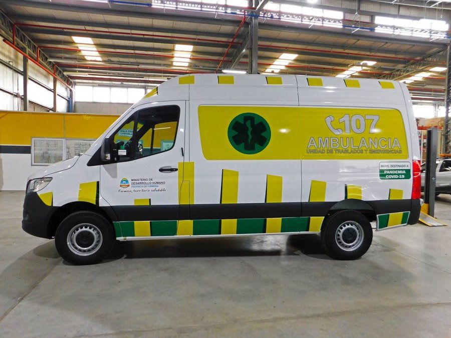 Llegaron ambulancias Mercedes-Benz a Formosa