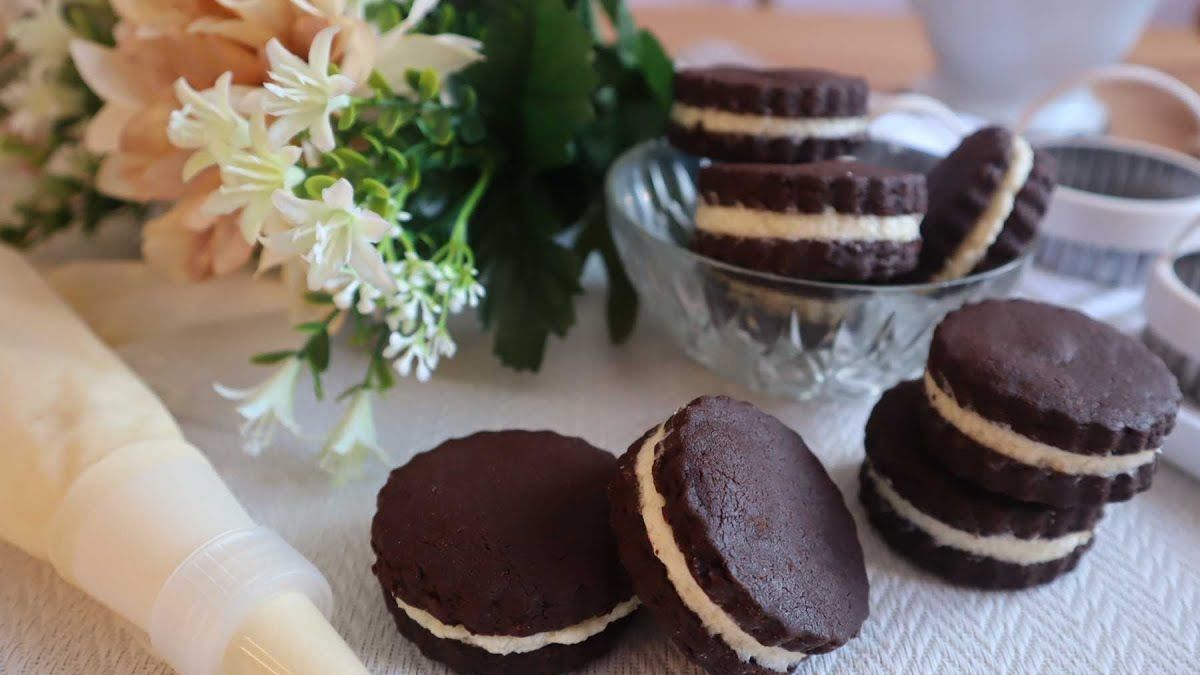 Receta de GALLETITAS OREO más saludables y caseras para tus hijos
