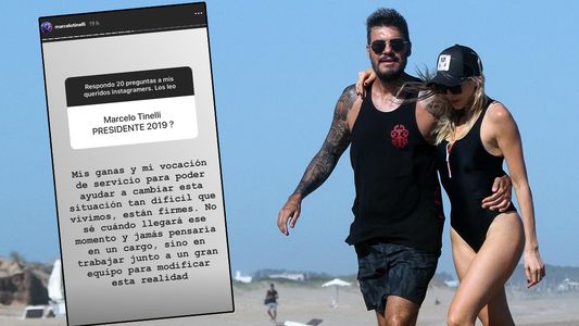¿Marcelo Tinelli sueña con ser Presidente?