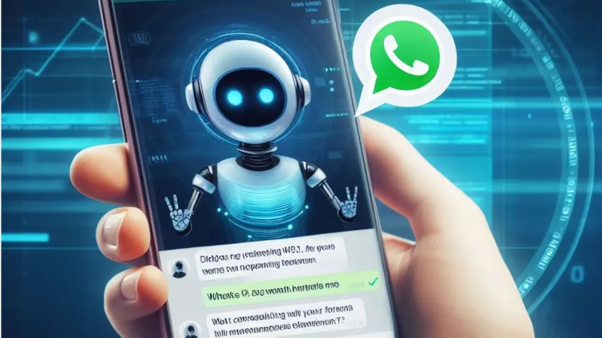 Integrá diferentes asistentes de IA en tu WhatsApp. Foto: Bing Image Generator.