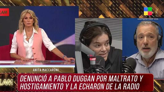 Echaron a la locutora Ana Maccaroni que denunció a Pablo Duggan por maltrato laboral