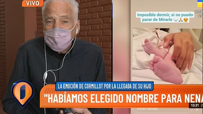 Alberto Cormillot: No es habitual tener un hijo a mi edad