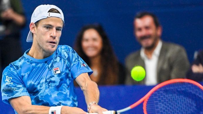 El Peque Schwartzman perdió en la final de Amberes contra Sinner