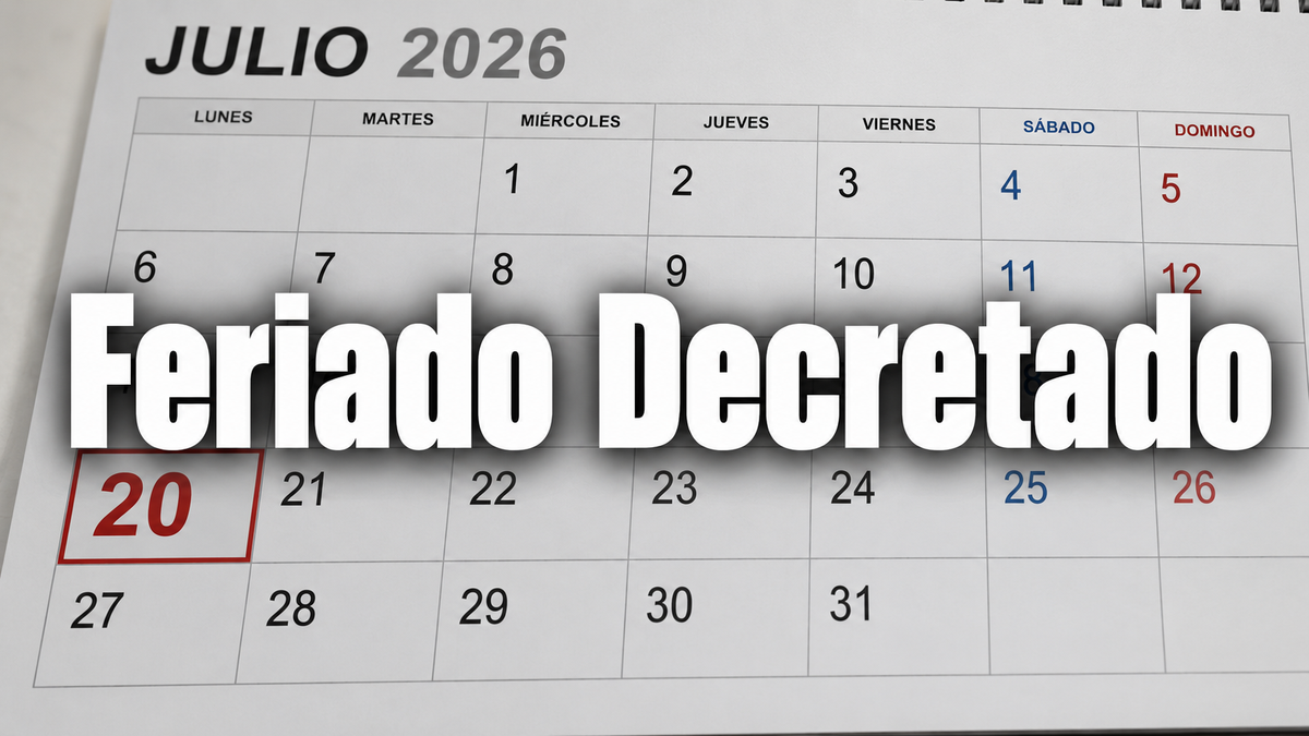 Tres días de descanso seguidos: el próximo lunes 20 de julio será feriado