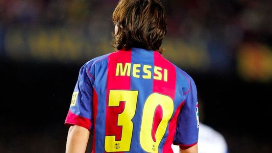 Los goles de Lionel Messi con la camiseta 30