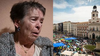Quién es Maricarmen, la jubilada que desató una protesta masiva en el corazón de Madrid