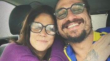 la romantica foto de daniel osvaldo y daniela ballester en la previa de san valentin: te amo, mamita