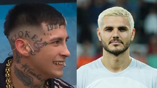 La sorprendente reacción de L-Gante ante una inesperada pregunta sobre Mauro Icardi