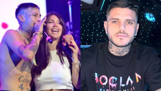 Junto a Wanda Nara, L-Gante lanzó una feroz chicana contra Mauro Icardi