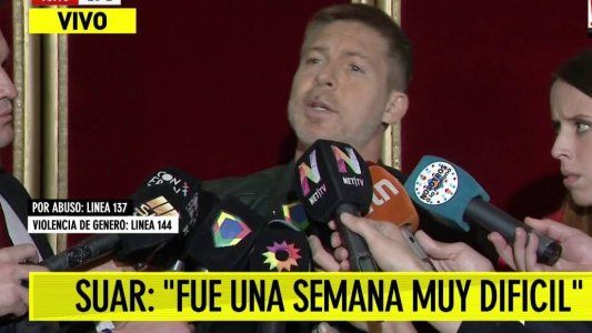 Suar, tibio sobre el caso de Darthés: Siempre le creí a Calu pero prioricé lo judicial