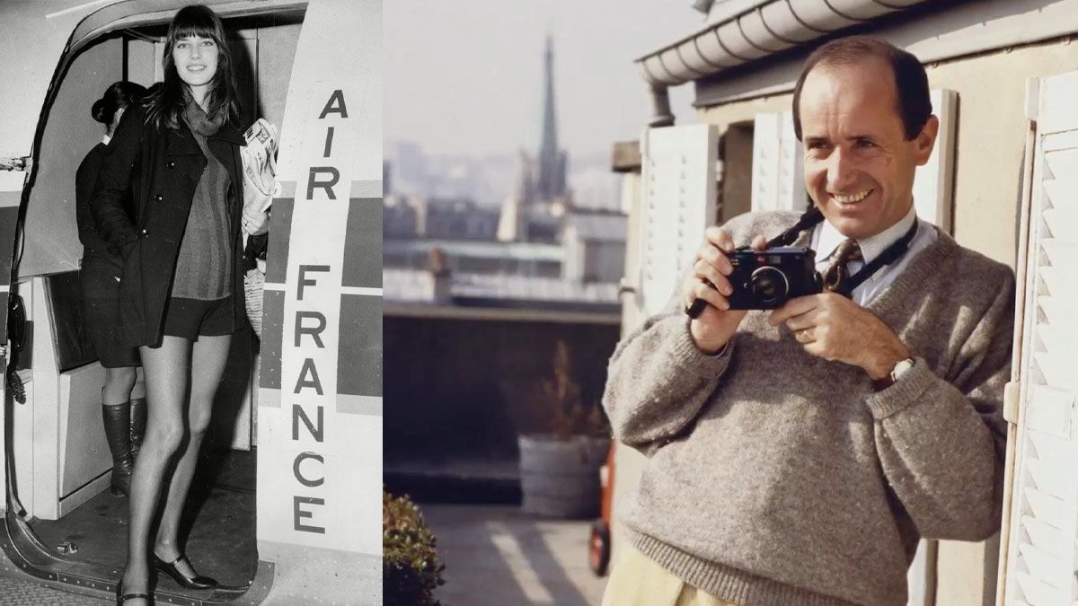 Una coincidencia precisa: Jane Birkin, Jean Louis Hermés y un bolso molesto en vuelo a París (Foto: A24.com). Una coincidencia precisa: Jane Birkin, Jean Louis Hermés y un bolso molesto en vuelo a París (Foto: A24.com).