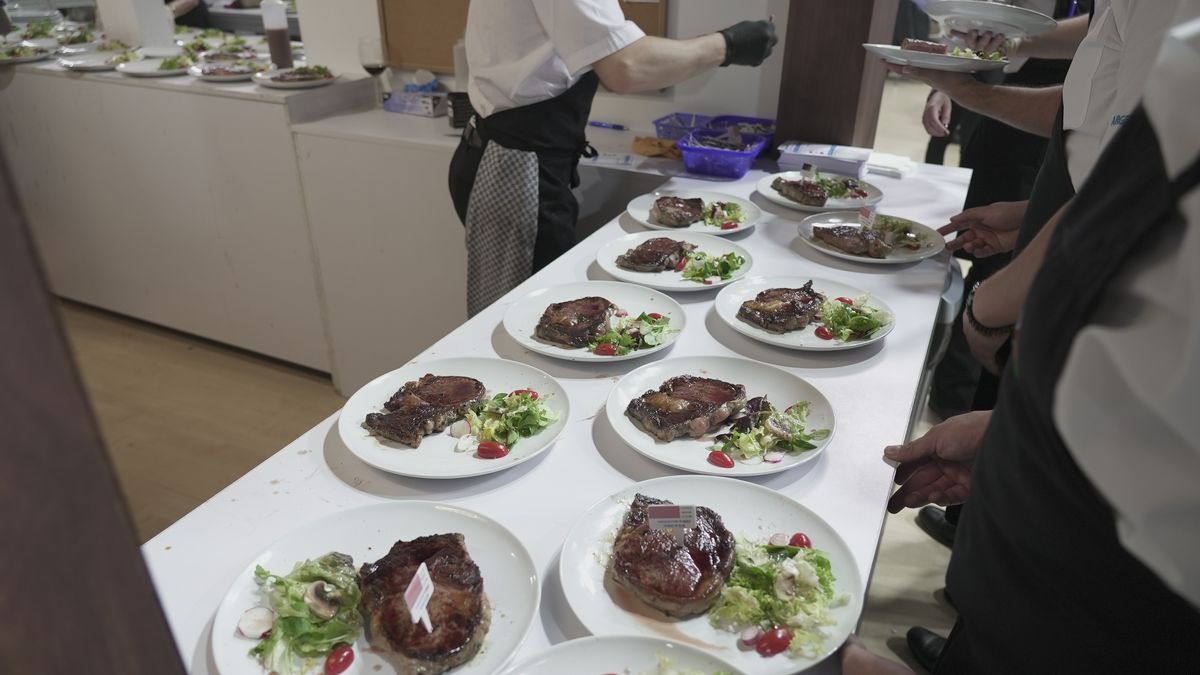 La carne argentina en la SIAL de París. 