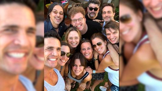 Diego Ramos y la juntada del elenco de Montaña Rusa: Fue un encuentro de gente que se quiere mucho