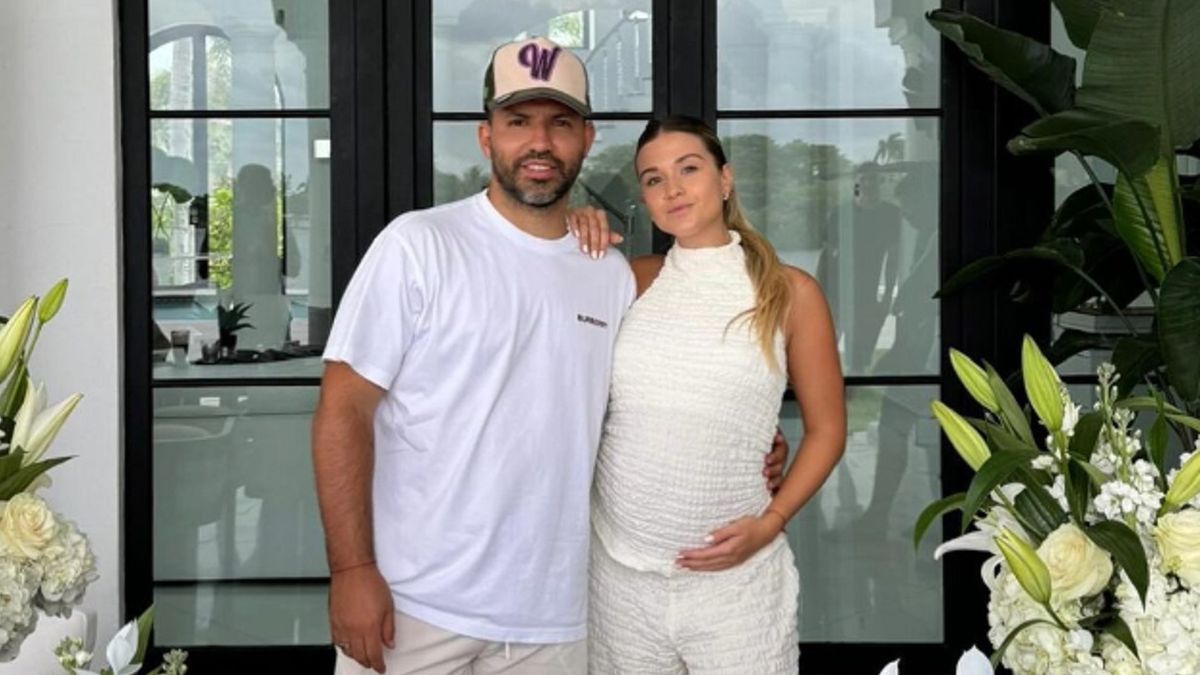 Sofía Calzetti mostró las fotos del emotivo cumpleaños del Kun Agüero: El superhéroe de mi hija