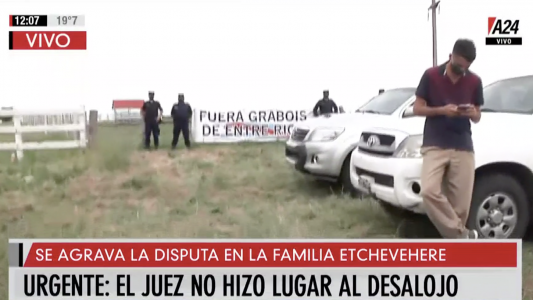 Se agrava la disputa de los Etchevehere: el juez no hizo lugar al desalojo