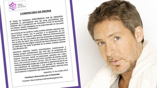 Familiares de la agrupación Atravesados por el Femicidio están preocupados por la nueva tira de Adrián Suar