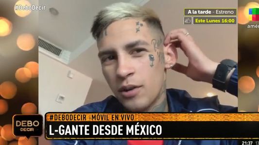 L-Gante varado en México: Tenia que hacer el baby shower de mi bebé