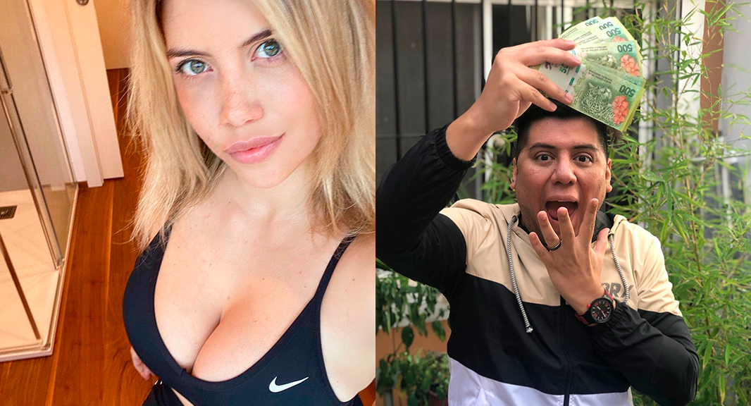 Wanda le quiso cobrar una disparatada suma a su fan para hacer un vivo con él