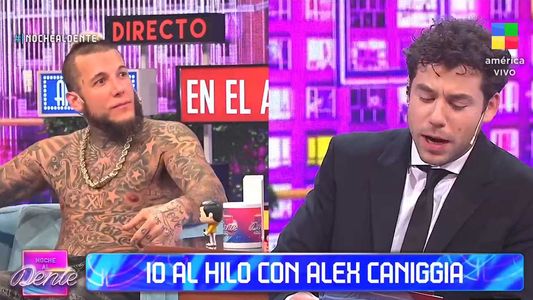 La insólita anécdota que rememoró Alex Caniggia con Diego Maradona: A los 15 años...