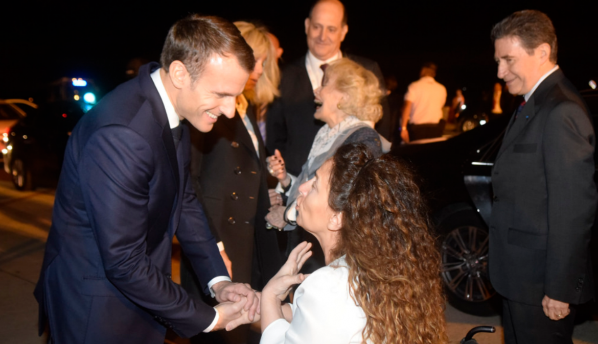 Michetti justificó el plantón a Macron: Yo estuve una hora y cuarto antes esperando en el auto