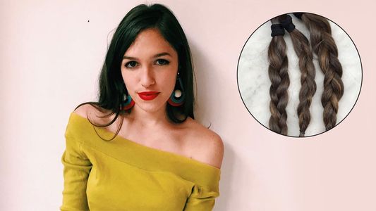 Candela Vetrano solidaria: Me corté el pelo y lo doné a una fundación