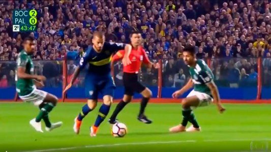 El lado B de los goles de Benedetto: con audio ambiente y con el relato brasileño