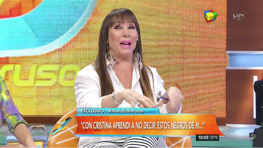 Moria Casán, de Menem a Cristina: “Con ella aprendí a no decir ‘estos negros de mier..’”