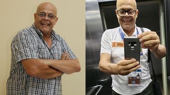 Julio González Cabello muestra su nueva figura