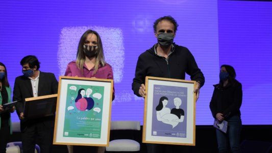 Malena Galmarini y Gabriel Katopodis presentaron las políticas de género de AySA y la “Guía para el uso no sexista de la lengua”