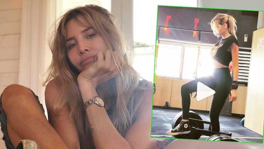 Guillermina Valdes mostró su fuerte entrenamiento pero, por un detalle, fue muy criticada en las redes