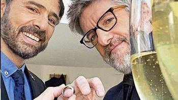 Luis Novaresio: La enigmática forma de anunciar su casamiento con Braulio Bauab