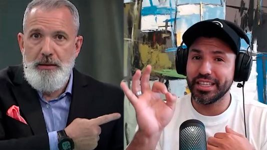 La reacción inesperada de Pablo Duggan tras la tajante respuesta del Kun Agüero