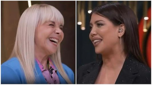 La emoción de Wanda Nara al encontrarse por primera vez con Claudia Villafañe en MasterChef: Si este país...