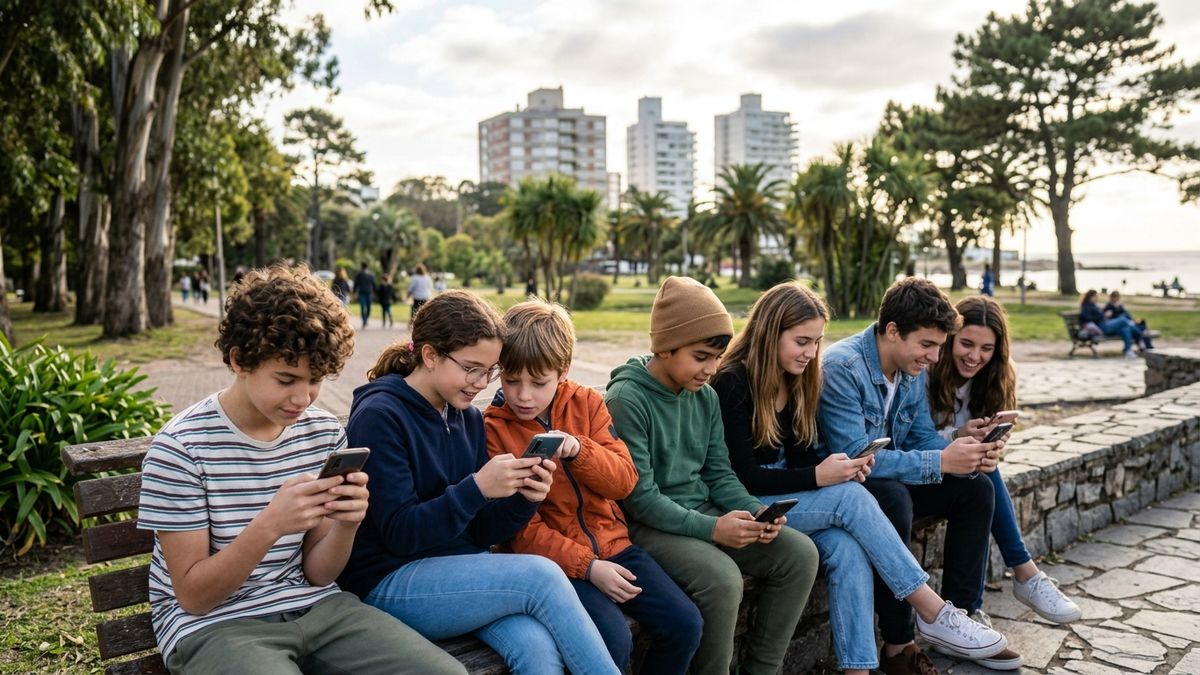 Celulares y crianza: cómo el uso de pantallas de los adultos impacta en los adolescentes. (Imagen ilustrativa)