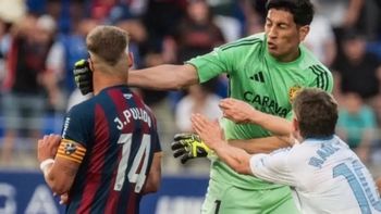 Trompada y sanción ejemplar: el castigo que podría recibir Andrada tras pegarle a un rival