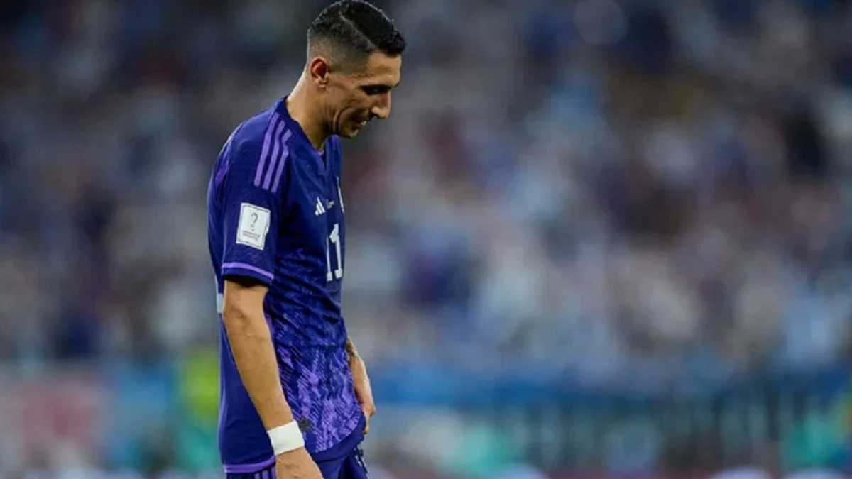 Mundial Qatar 2022: Ángel Di María fue reemplazado por una molestia