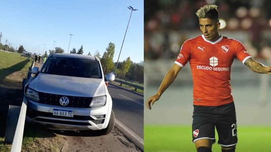 Un ex goleador de Independiente chocó alcoholizado e intentó fugarse
