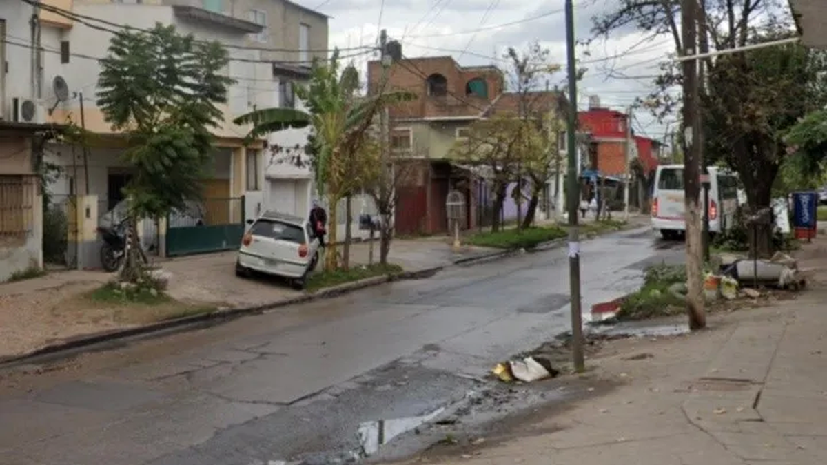 La esquina donde murió el hombre de 38 años. (Foto: Twitter)