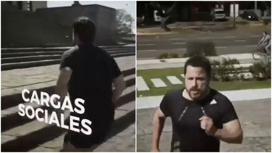 En un spot centrado en la economía, Martín Tetaz imitó a Rocky en sus redes sociales