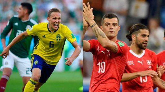 Suecia y Suiza no se sacan ventajas al término del primer tiempo