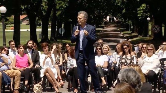 Macri lanzó (otra vez) un plan de igualdad de derechos y volvió a hablar de la revolución de las mujeres