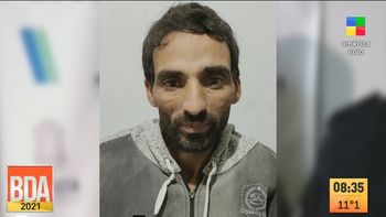 La primera imagen del hombre que se llevó a Maia Beloso