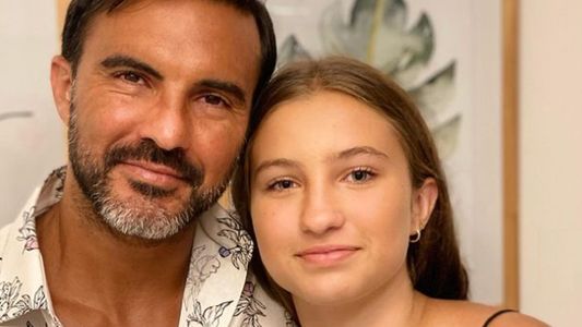 Las fotos del reencuentro de Fabián Cubero con Indiana en Mar del Plata