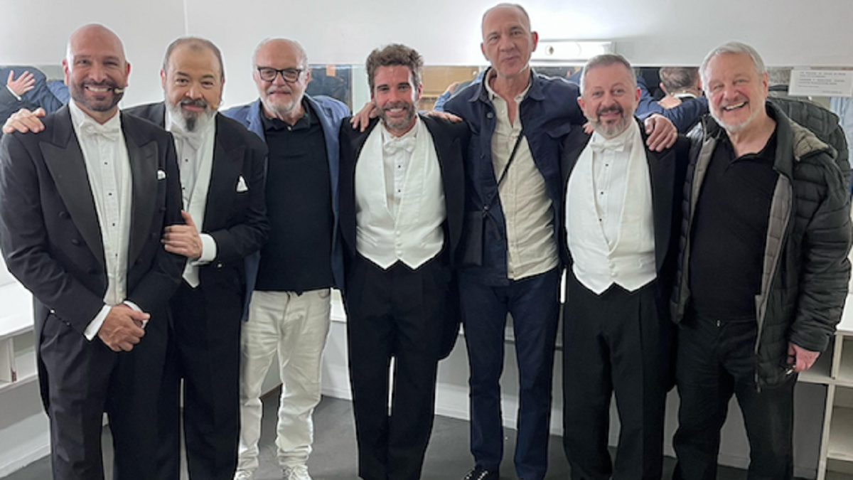 Nicolás Cabré, Jorge Suárez, Nicolas Scarpino y Fredy Villarreal tuvieron un festejo muy especial