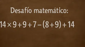 Desafío matemático: casi nadie lo resuelve antes de los 10 segundos